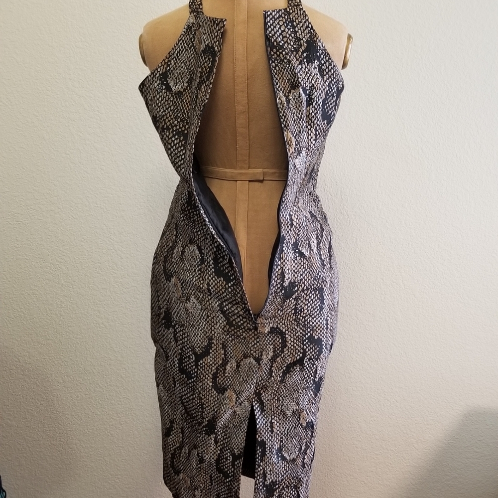 H&M Long Snake Pattern Dress - Picture 6 of 7